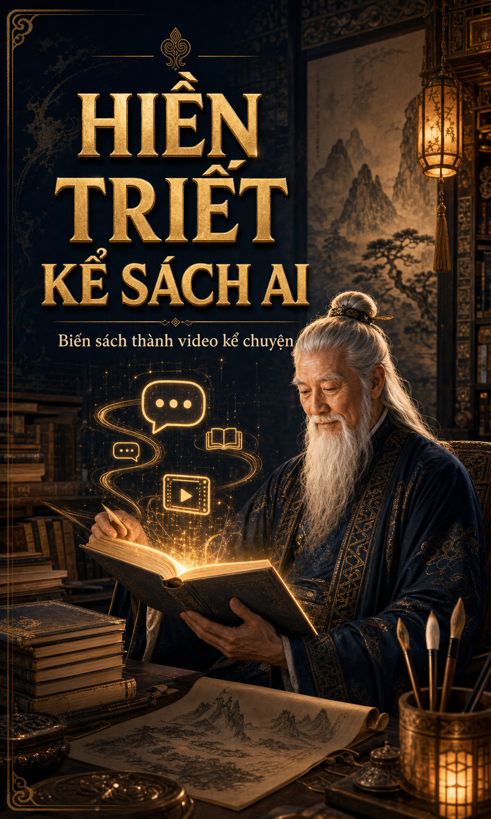 Hiền Triết Kể Sách AI