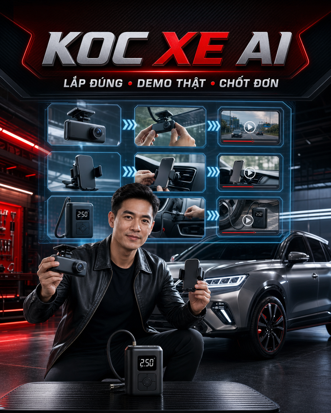 KOC Xe AI – Phụ Kiện Ô Tô Xe Máy